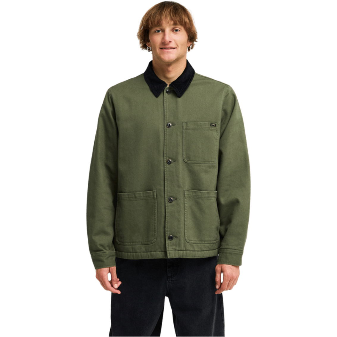 2026 Billabong Mens Chore Jacket EBYJK00150 - Riffle Green